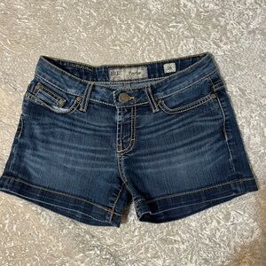 BKE Dark Blue Denim Jean Shorts